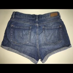 garage jean shorts